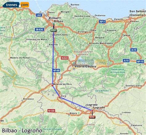 Trenes Bilbao Logroño baratos, billetes desde 6,75 ...