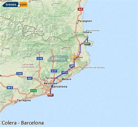 Trenes Colera Barcelona baratos, billetes desde 8,10 ...