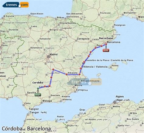 Trenes Córdoba Barcelona baratos, billetes desde 34,90 ...