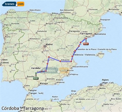 Trenes Córdoba Tarragona baratos, billetes desde 30,35 ...