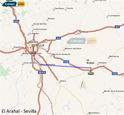 Trenes El Arahal Sevilla baratos, billetes desde 6,05 ...