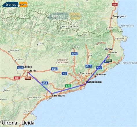 Trenes Girona Lleida baratos, billetes desde 35,50 ...