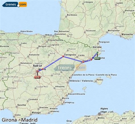 Trenes Girona Madrid baratos, billetes desde 44,30 ...