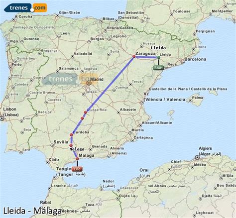Trenes Lleida Málaga baratos, billetes desde 31,00 ...