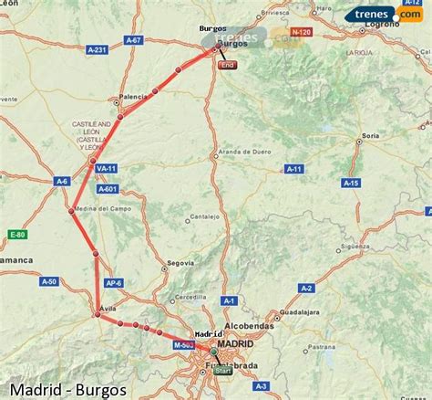 Trenes Madrid Burgos baratos, billetes desde 17,75 ...