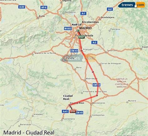 Trenes Madrid Ciudad Real baratos, billetes desde 20,30 ...