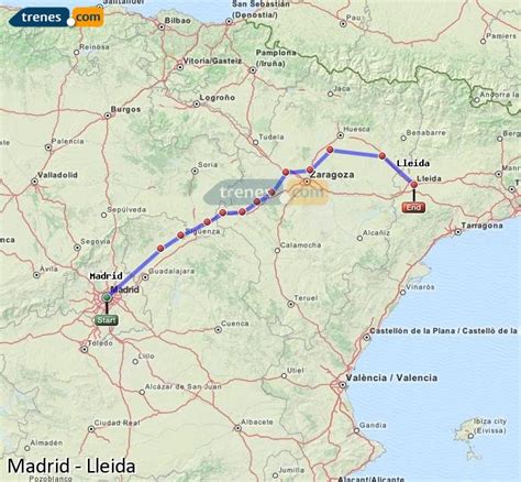 Trenes Madrid Lleida baratos, billetes desde 36,50 ...