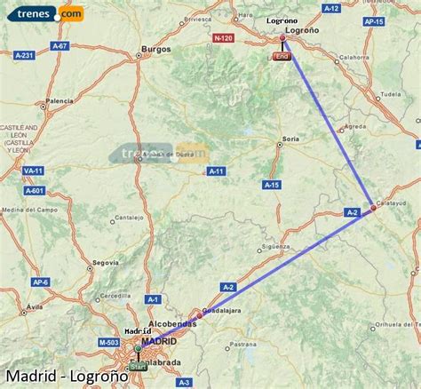 Trenes Madrid Logroño baratos, billetes desde 30,95 ...