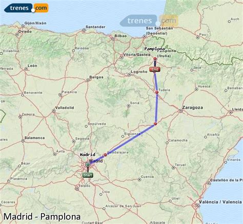 Trenes Madrid Pamplona baratos, billetes desde 17,85 ...