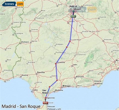 Trenes Madrid San Roque baratos, billetes desde 56,50 ...