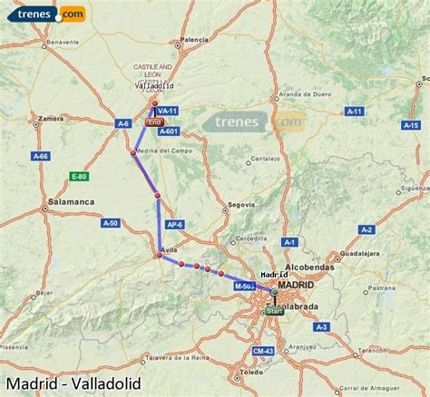 Trenes Madrid Valladolid baratos, billetes desde 12,25 ...