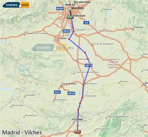 Trenes Madrid Vilches baratos, billetes desde 31,90 ...