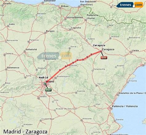 Trenes Madrid Zaragoza baratos, billetes desde 14,95 ...