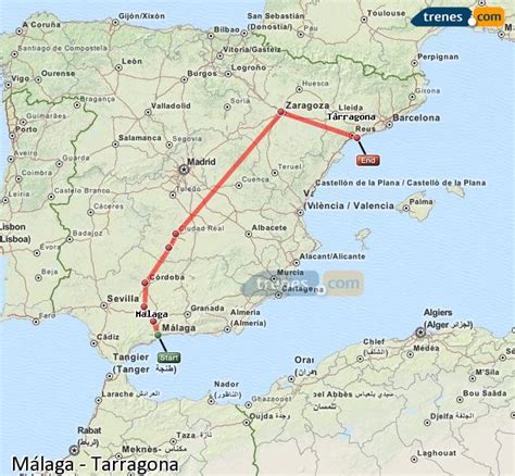 Trenes Málaga Tarragona baratos, billetes desde 31,55 ...