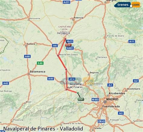 Trenes Navalperal de Pinares Valladolid baratos, billetes ...