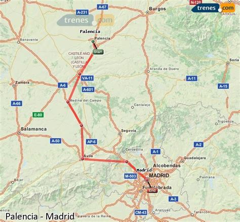 Trenes Palencia Madrid baratos, billetes desde 16,30 ...