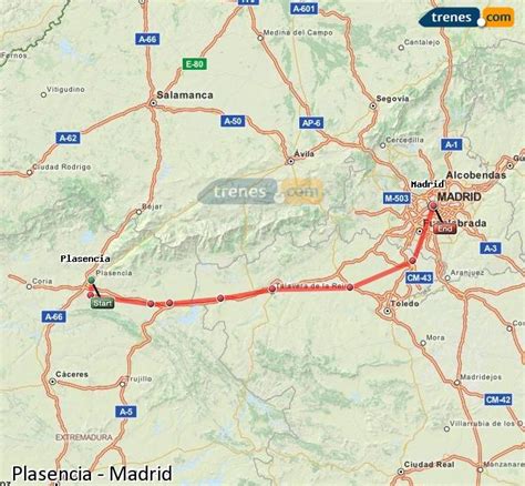 Trenes Plasencia Madrid baratos, billetes desde 28,10 ...