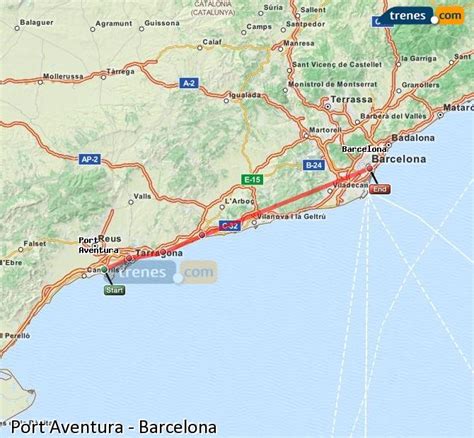 Trenes Port Aventura Barcelona baratos, billetes desde 4 ...