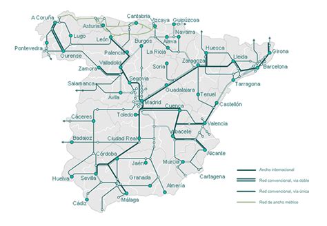 Trenes Renfe 2018  líneas, rutas, destinos...