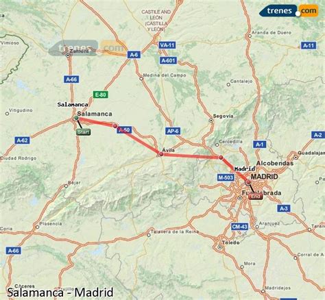 Trenes Salamanca Madrid baratos, billetes desde 11,95 ...