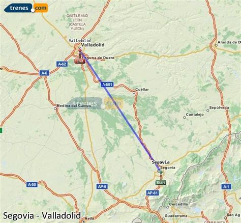 Trenes Segovia Valladolid baratos, billetes desde 22,85 ...