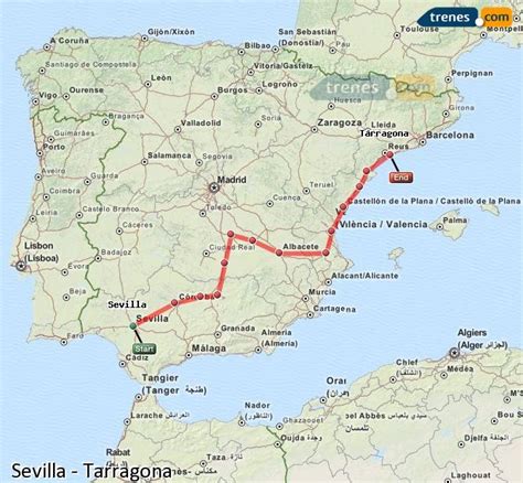 Trenes Sevilla Tarragona baratos, billetes desde 31,25 ...