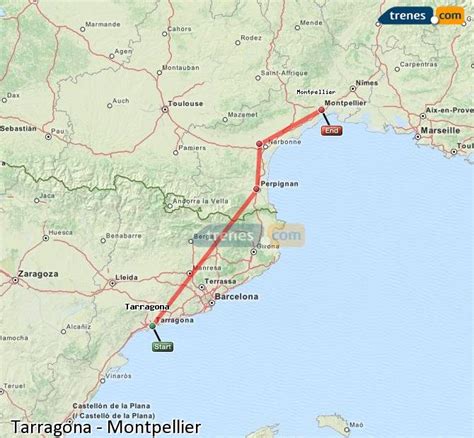 Trenes Tarragona Montpellier baratos, billetes desde 67,00 ...