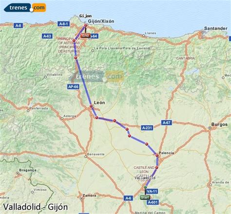 Trenes Valladolid Gijón baratos, billetes desde 11,50 ...