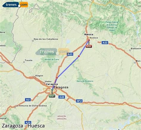 Trenes Zaragoza Huesca baratos, billetes desde 10,15 ...