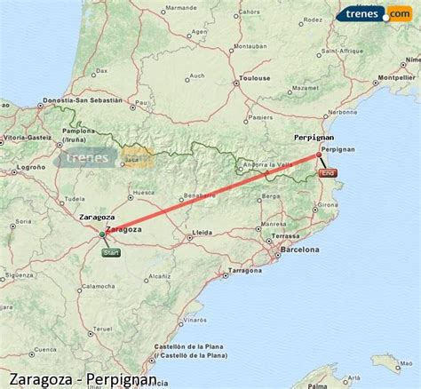 Trenes Zaragoza Perpignan baratos, billetes desde 76,00 ...
