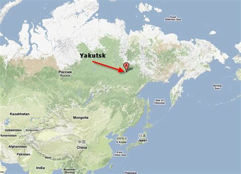 Triángulo equidlátere: Yakutsk, la ciudad mas fria del mundo