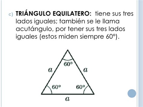 Triángulo Equilátero   TRIANGULO ISÓSCELES