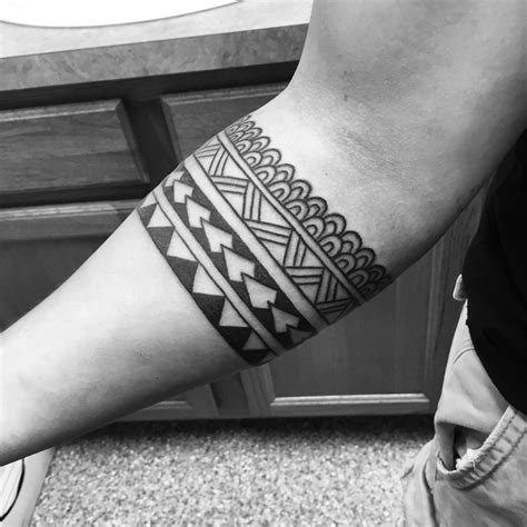 Tribal tattoo by Rachel #tattoo #tribal #men #armband ...