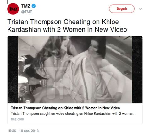 Tristan Thompson ha sido infiel a Khloe Kardashian ...