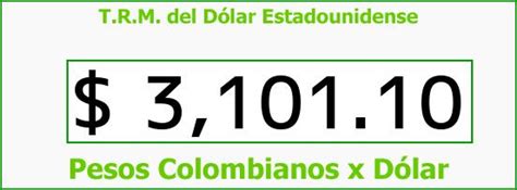 TRM Dólar Colombia, Sábado 29 de Agosto de 2015 | Precios ...