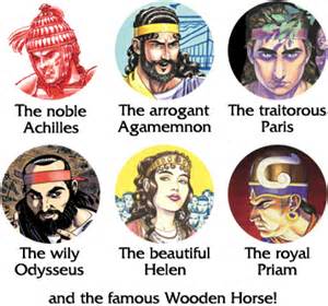 Trojan War Mythic Character Sketches