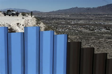 Trump wants 30 foot high Mexican border wall that looks ...