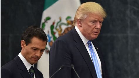 Trump y Peña Nieto vuelven a discutir por el muro y ...