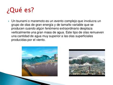 Tsunamis o maremotos proyecto