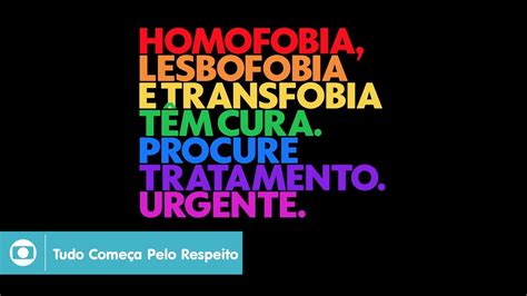Tudo Começa Pelo Respeito: campanha contra a homofobia ...