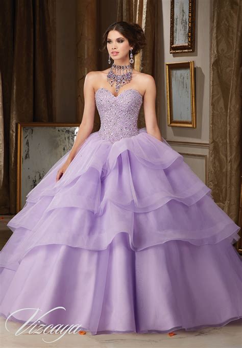 Tulle and Organza Quinceañera Dress | Style 89111 | Morilee