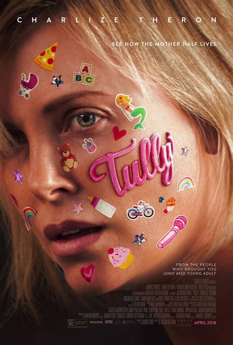 TULLY MOVIE POSTER 2 Sided ORIGINAL FINAL 27x40 CHARLIZE ...