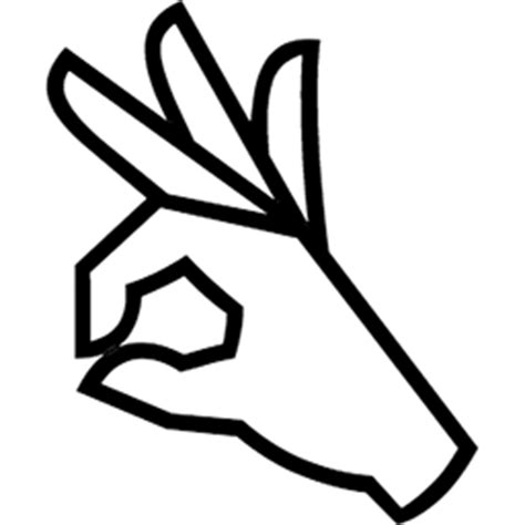 Turned OK Hand Sign Emoji  U+1F58F
