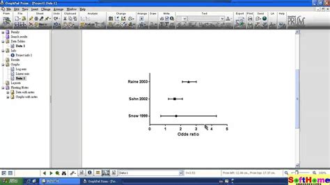 Tutorial for : GraphPad Odds ratio Forest plot 教學   YouTube