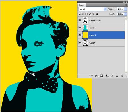 Tutorial Photoshop: Crea un efecto  Andy Warhol