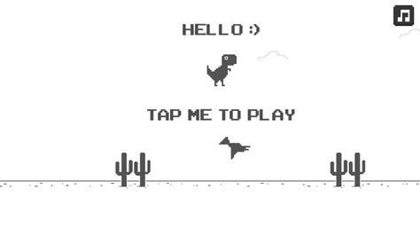 Tutorial To Play T Rex Game on Google Chrome Offline