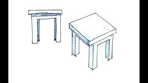 Tutoriales de dibujo   Cómo dibujar una mesa   Dibujos de ...