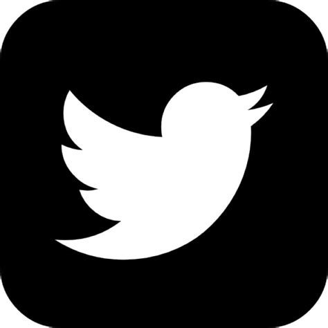 Twitter bird logo outline Icons | Free Download