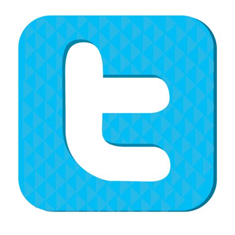 Twitter rubber icon   Transparent PNG & SVG vector