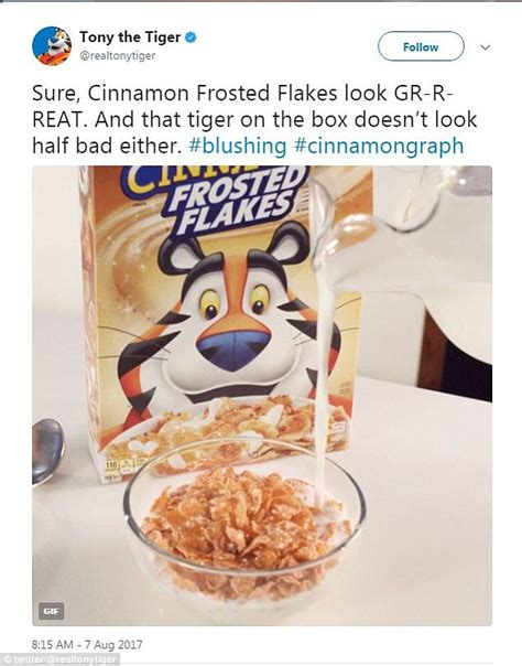 Twitter user suspended for sexual tweet to Tony the Tiger ...